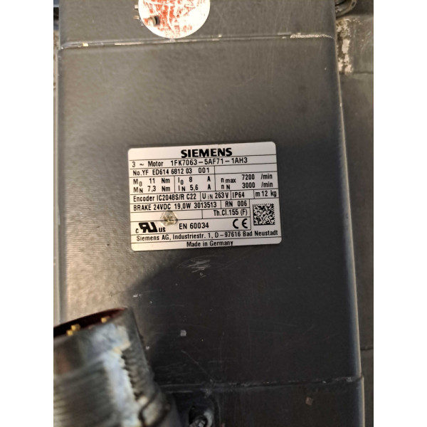 SIEMENS  1FK70635AF711AH3