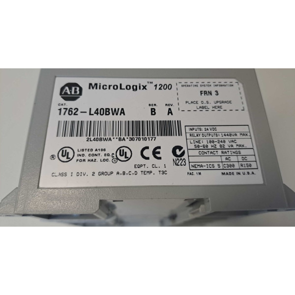 ALLEN BRADLEY  1762-L40BWA