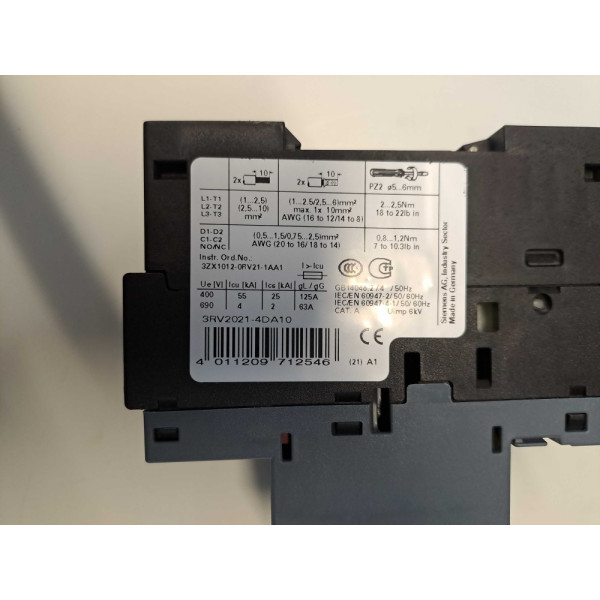 SIEMENS  3RV2021-4DA10