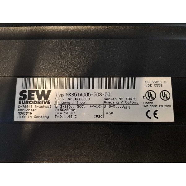 SEW EURODRIVE  MKS51A005-503-50