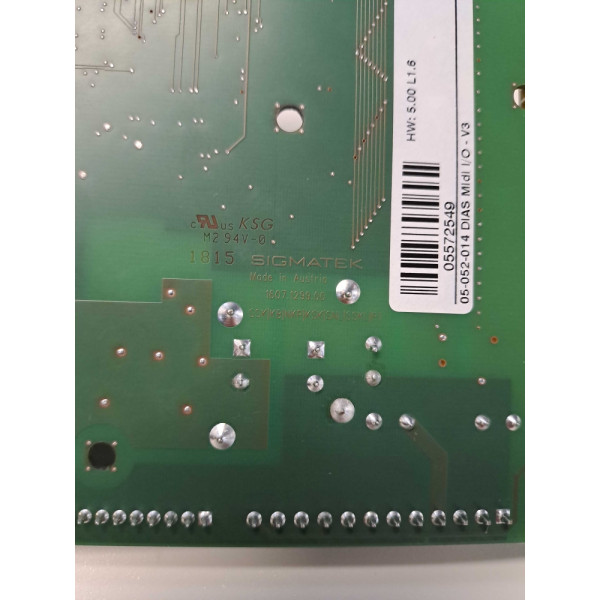 SIGMATEK 05-052-014 DIAS MIDI I/O-V3