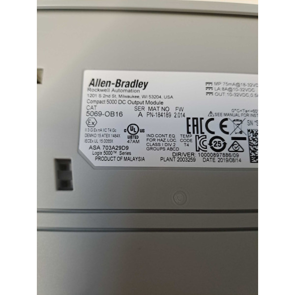 ALLEN BRADLEY 5069OB16