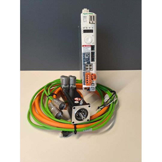SCHNEIDER  LXM32AU60N4 + BSH0553P01A2A + CABLES