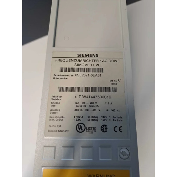 SIEMENS 6SE7021-0EA61