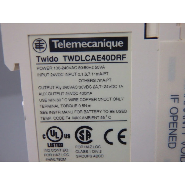 TÉLÉMÉCANIQUE  TWDLCAE40DRF