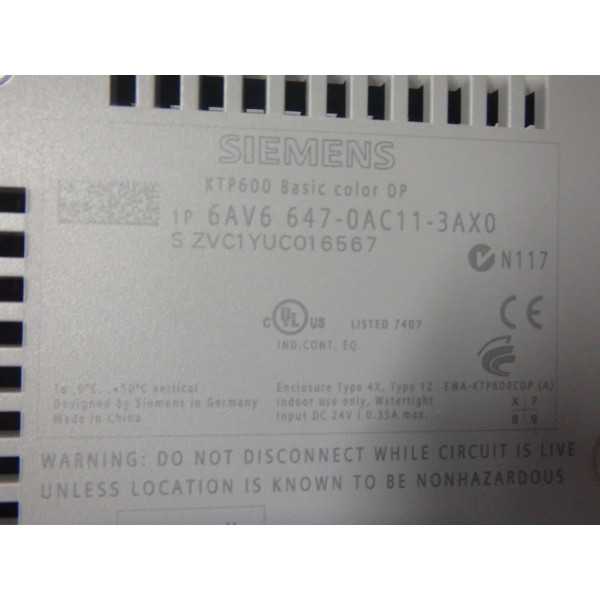 SIEMENS 6AV6647-0AC11-3AX0