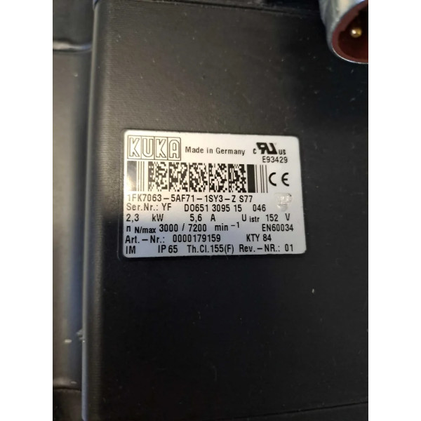 KUKA 1FK7063-5AF71-1SY3-Z