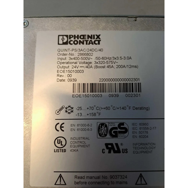 PHOENIX CONTACT  2866802