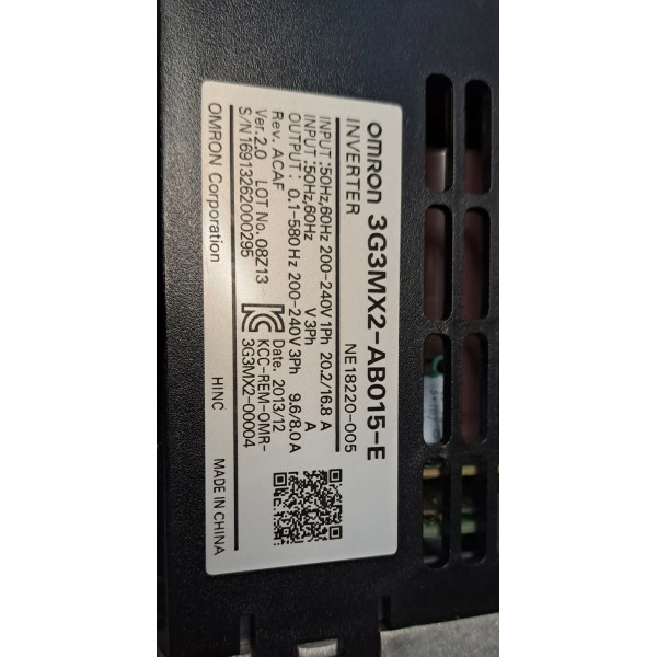 OMRON  3G3MX2-AB015-E
