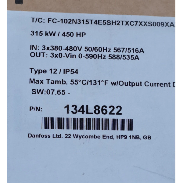 DANFOSS  134L8622