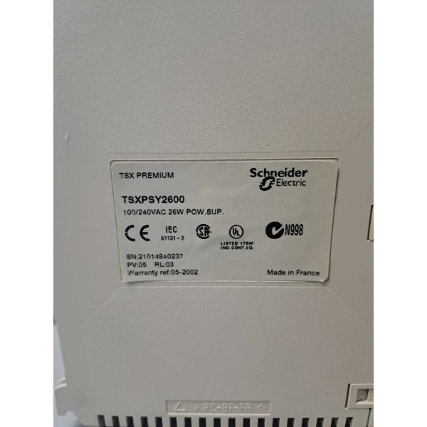 SCHNEIDER  TSXPSY2600