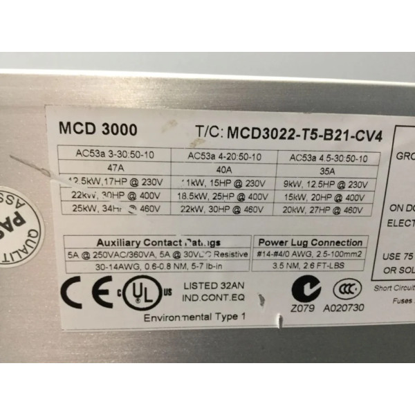 DANFOSS  MCD3022-T5-B21CV4