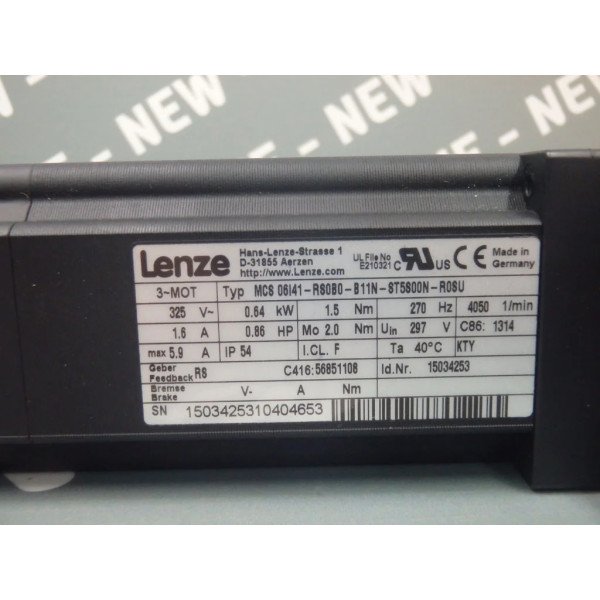 LENZE  MCS06I41-RS0B0-B11N-ST5S00N-R0SU