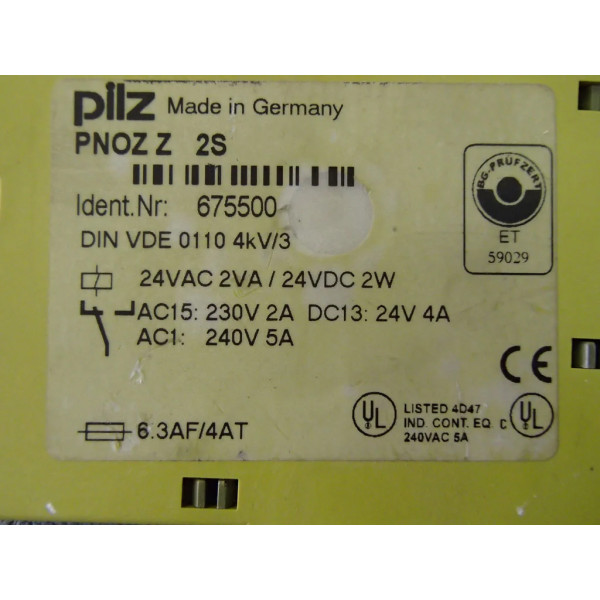 PILZ 675500