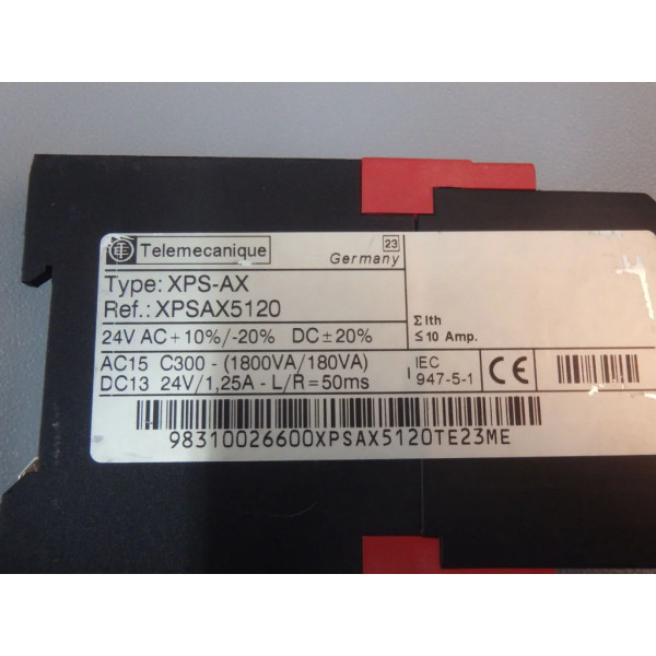 TÉLÉMÉCANIQUE  XPS-AX5120