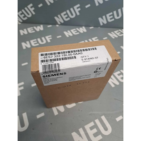 SIEMENS 6ES7322-1BL00-0AA0