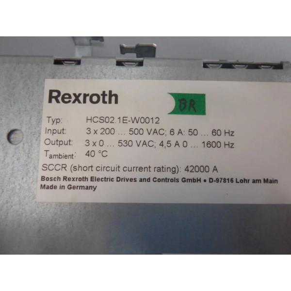 REXROTH  HCS02.1E-W0012