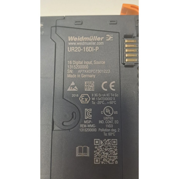 WEIDMULLER  UR20-16DI-P