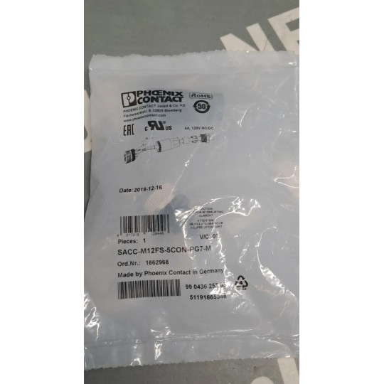 PHOENIX CONTACT  SACC-M12FS-5CON-PG7-M