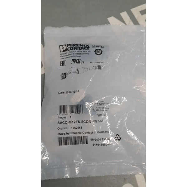 PHOENIX CONTACT  SACC-M12FS-5CON-PG7-M