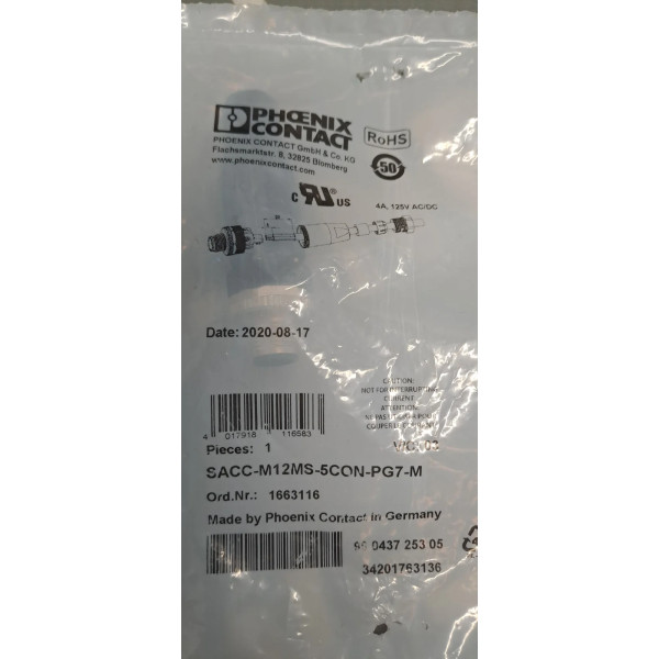PHOENIX CONTACT  1663116