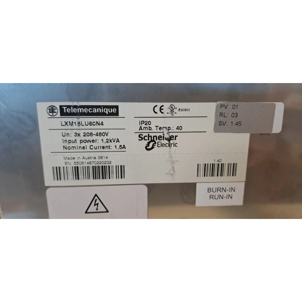 TÉLÉMÉCANIQUE  LXM15LU60N4