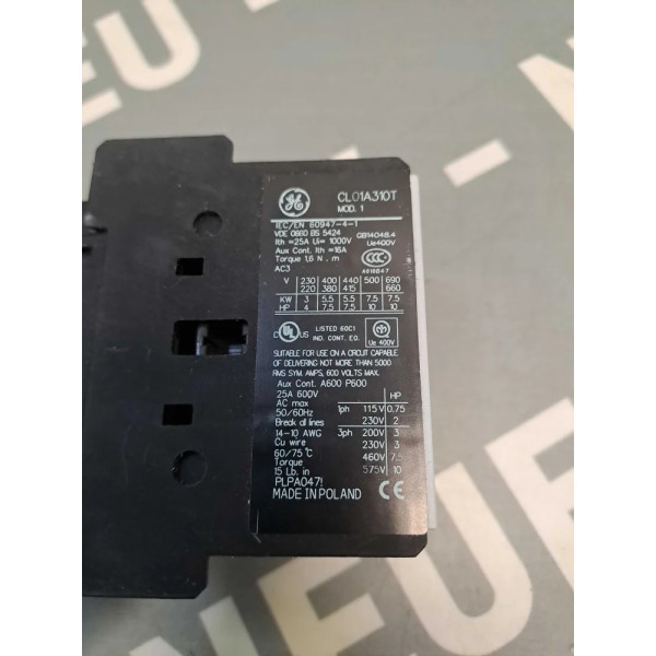 GÉNÉRAL ÉLECTRIQUE  CL01A310TN