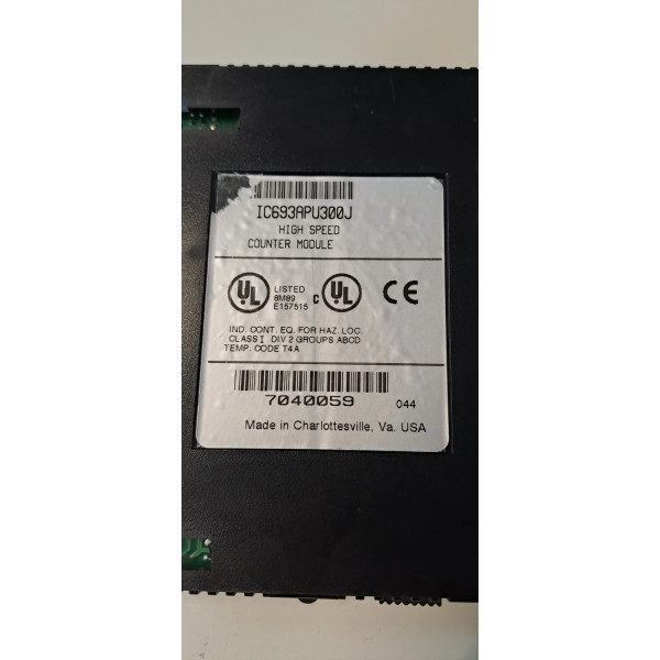 GE FANUC  IC693APU300