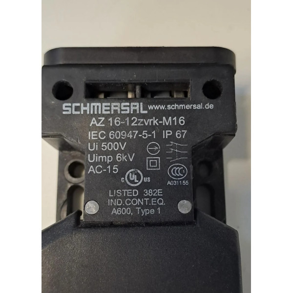 SCHMERSAL  AZ16-12zvrk-M16