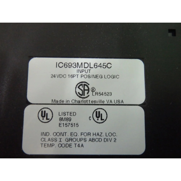 GE FANUC  IC693MDL645
