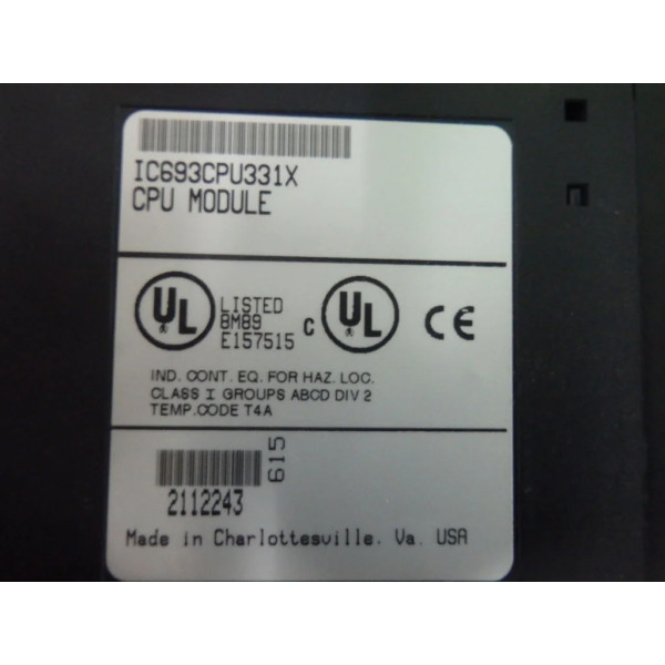 GE FANUC  IC693CPU331