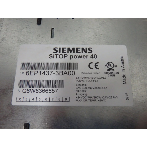 SIEMENS 6EP1437-3BA00