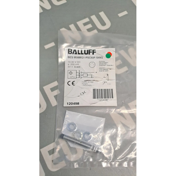 BALLUFF  BESM08MG1-PSC60F-S49G