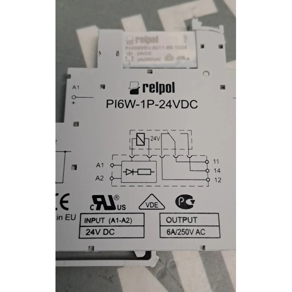 RELPOL PI6W-1P-24VDC