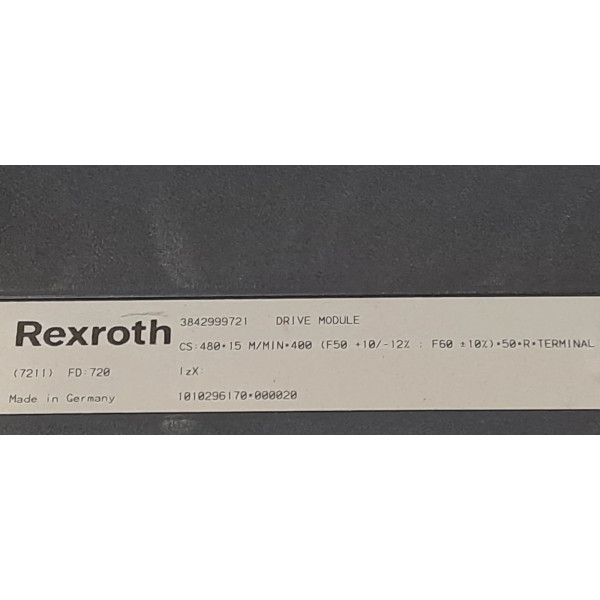 REXROTH  3842999721 + 3842519006 + 3842547996 