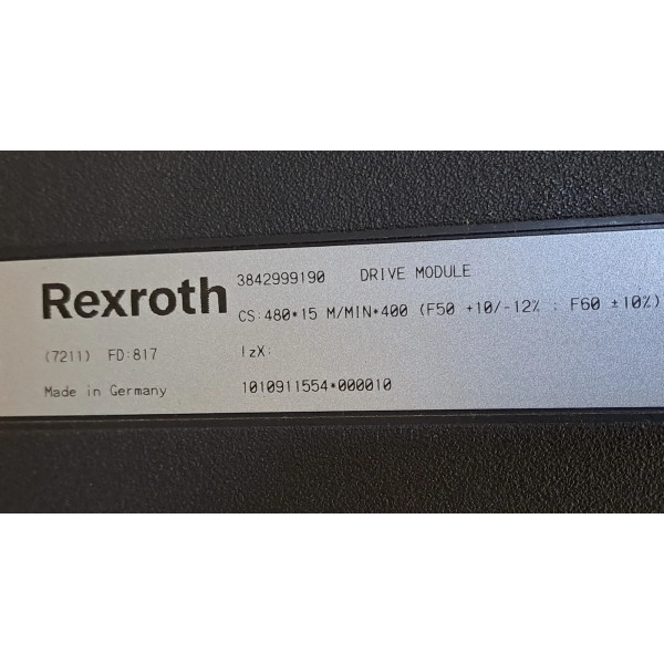 REXROTH  3842999190 +3842547996 +3842519006