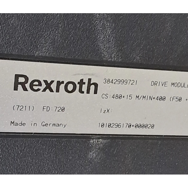 REXROTH  3842999721 + 3842519005 + 3842547996