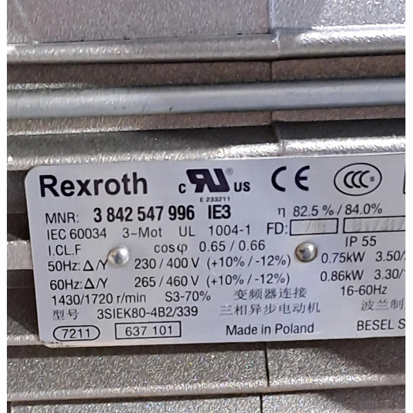 REXROTH  3842999721 + 3842519005 + 3842547996