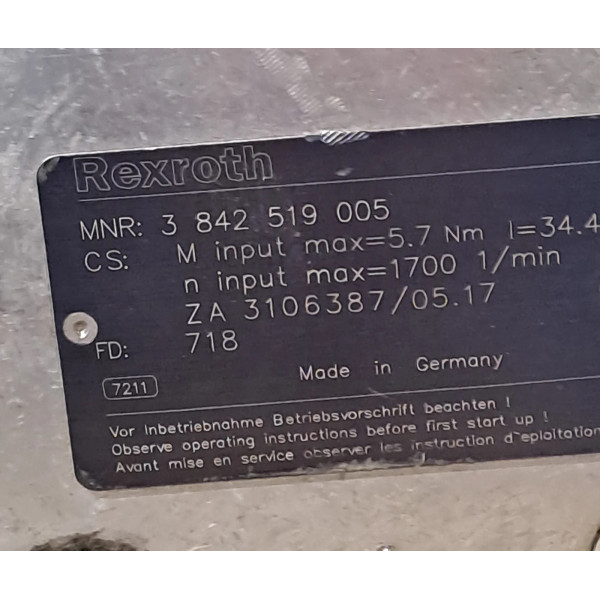 REXROTH  3842999721 + 3842519005 + 3842547996
