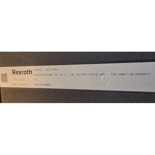 REXROTH  3842999721 + 3842503068 + 3842547994