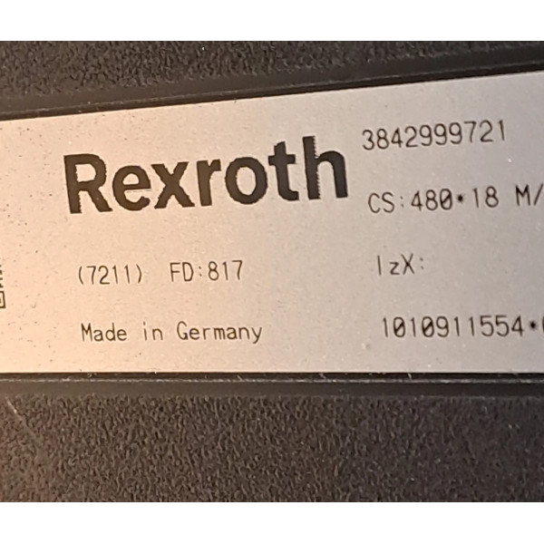 REXROTH  3842999721 + 3842503068 + 3842547994