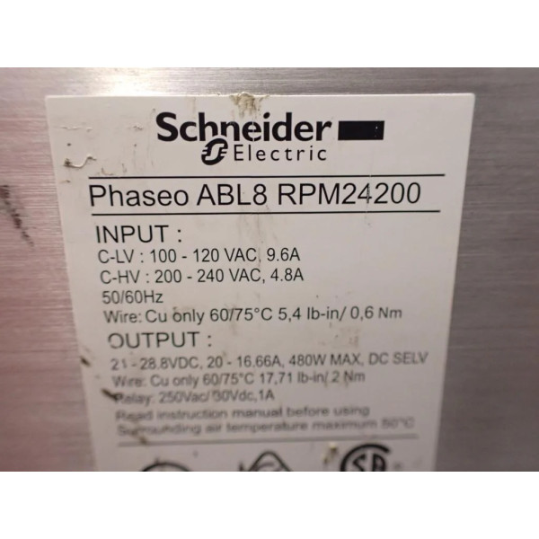 SCHNEIDER  ABL8RPM24200