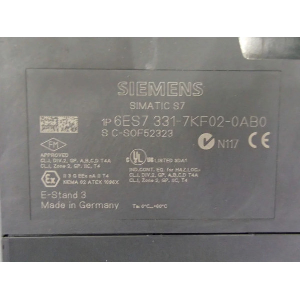 SIEMENS 6ES7331-7KF02-0AB0