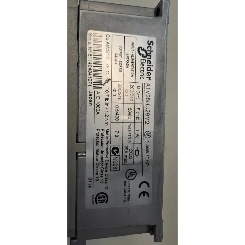 SCHNEIDER ATV28HU29M2 - REI Industry