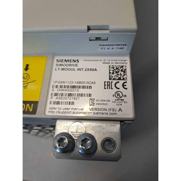 SIEMENS 6SN11231AB000CA3