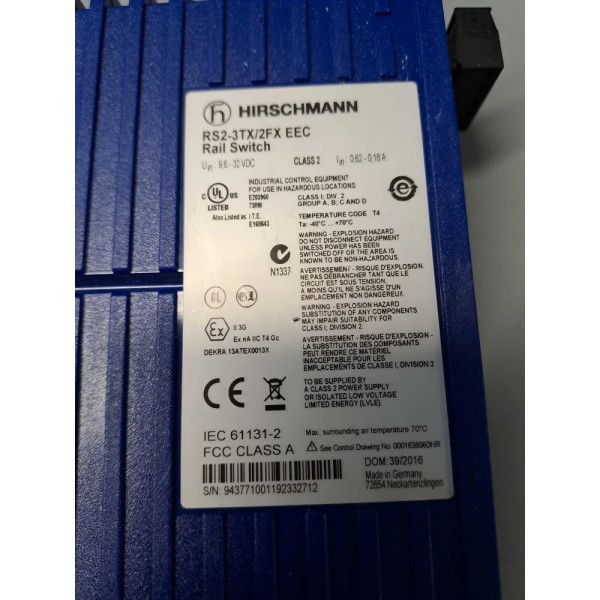 HIRSCHMANN  RS2-3TX/2FXEEC
