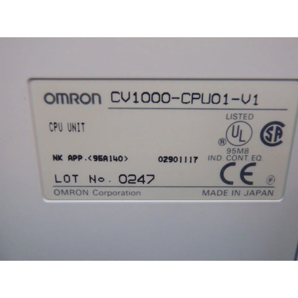OMRON  CV1000-CPU01-V1