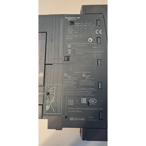 SCHNEIDER  LUB12 + LUCA05BL