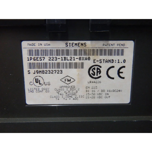 SIEMENS 6ES7223-1BL21-0XA0