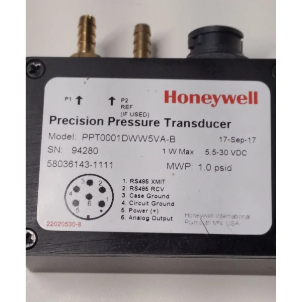 HONEYWELL PPT0001DWWV5VA-B